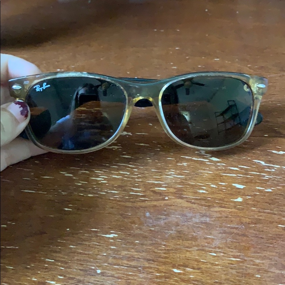Ray Ban two tone wayfarers